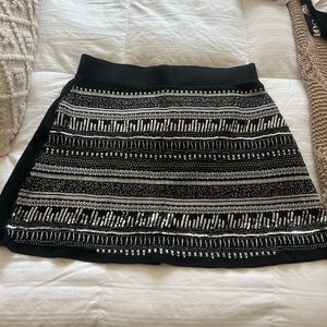 Size 0X Torrid Bedazzled Mini Skirt